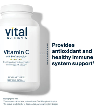 Vitamin C W/ Bioflavonoids  220 Vegan Caps