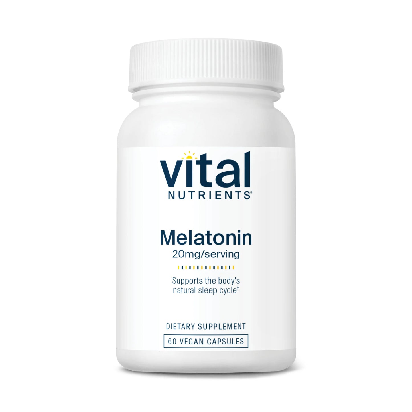 Melatonin 20 mg  60  Vegan Caps
