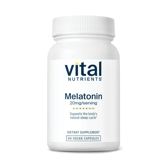 Melatonin 20 mg  60  Vegan Caps