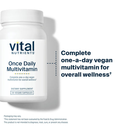 Once Daily Multi  30 Vegan Caps
