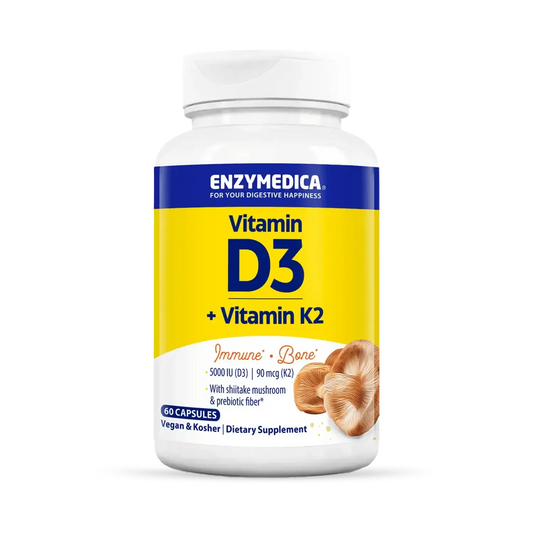 Vitamin D3 + K2  60 Caps