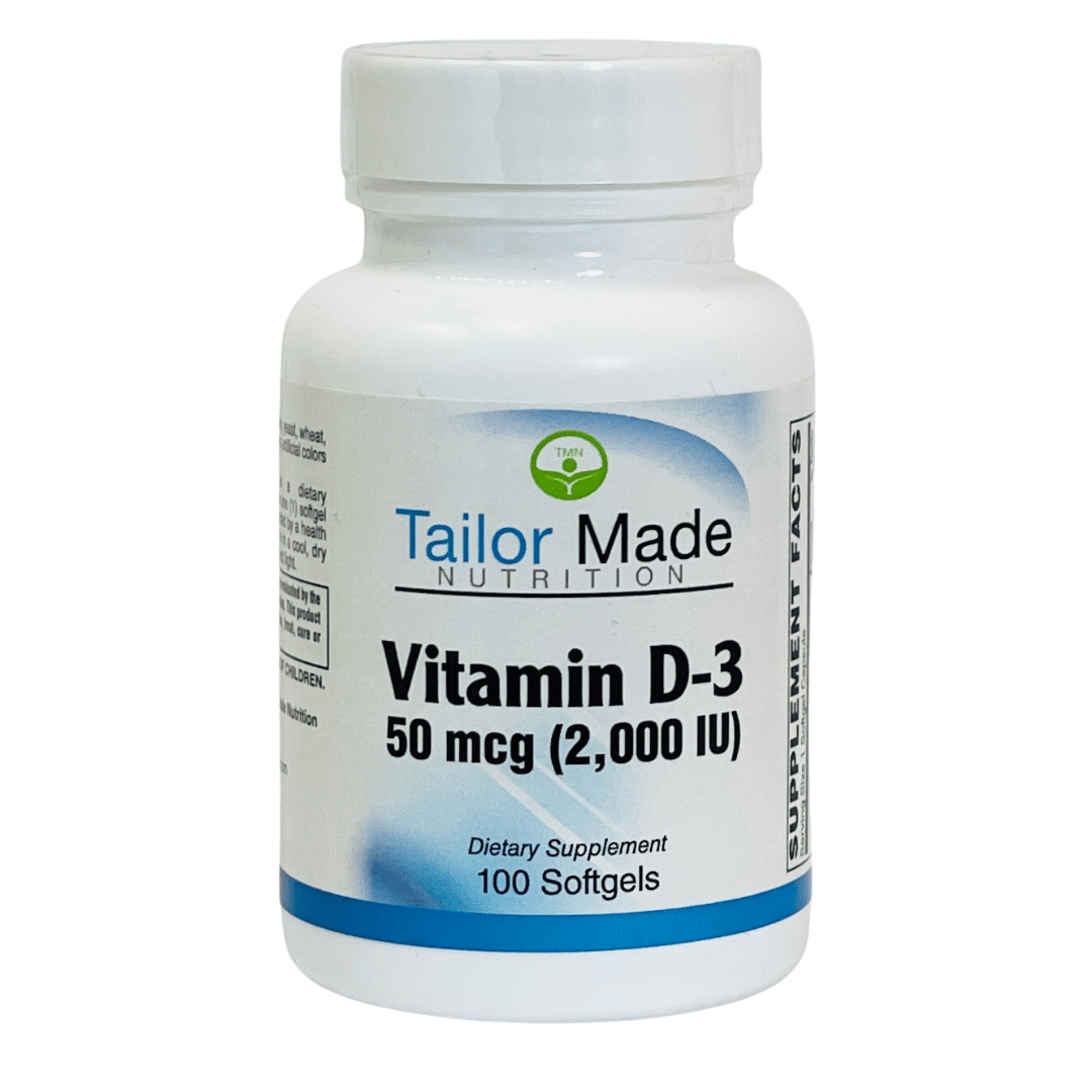 Providing 2,000 IUs of vitamin D-3 (cholecalciferol), a highly bioavailable form of Vitamin D, in an easy to swallow soft gel.