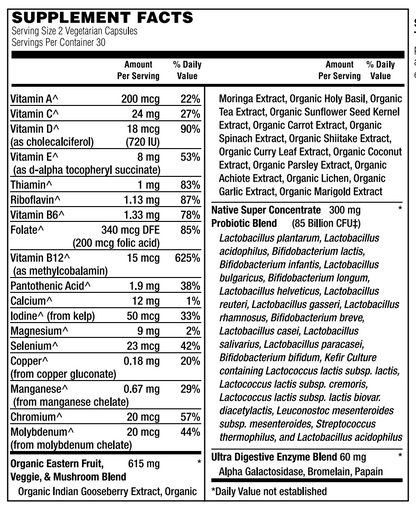 Women’s 85 Billion Probiotic Formula 60 VCaps