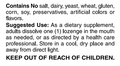 Zinc 15mg Lozenges 120