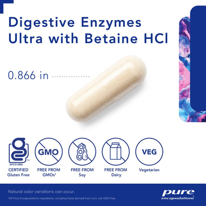Digestive Enzymes Ultra with Betaine HCl 90 Caps