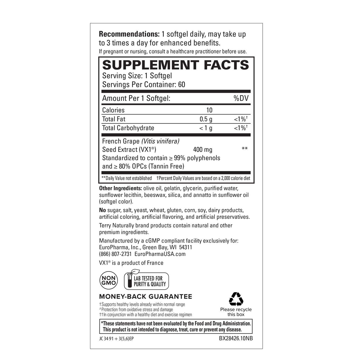 Clinical OPC Extra Strength  60 SG