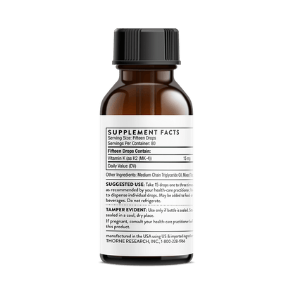Vitamin K2  1 fl oz