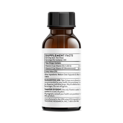 Vitamin D3/K2  1 fl oz