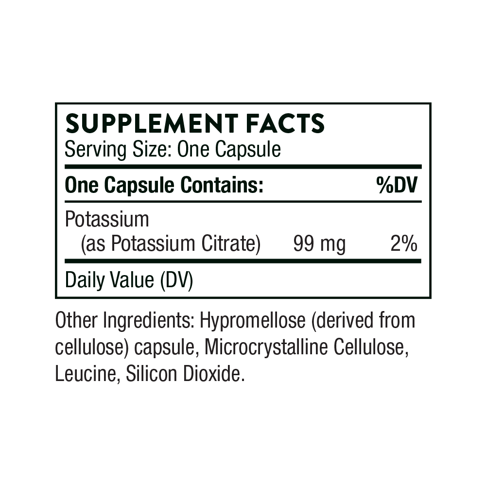Potassium Citrate  90Caps
