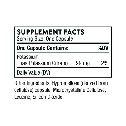 Potassium Citrate  90Caps