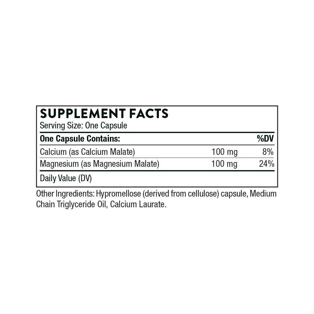 Calcium Magnesium Malate  240 Caps