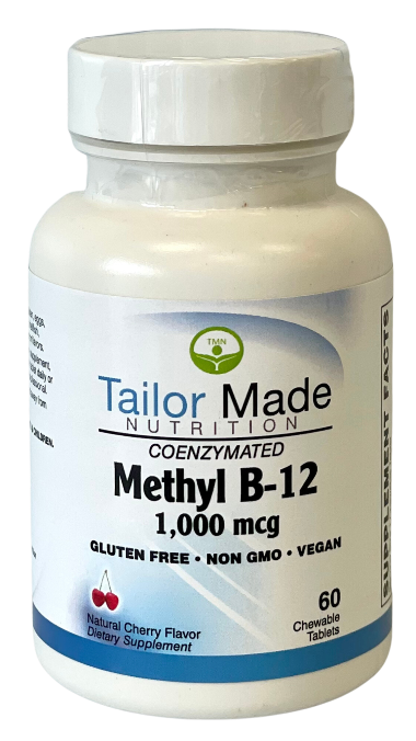 Coenzymated Methyl B-12 1,000 mcg 60 chewable tabs