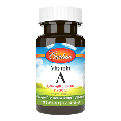 Vitamin A Palmitate 15000IU  120 Softgels
