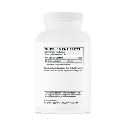 Undecylenic Acid   250 Gel Caps