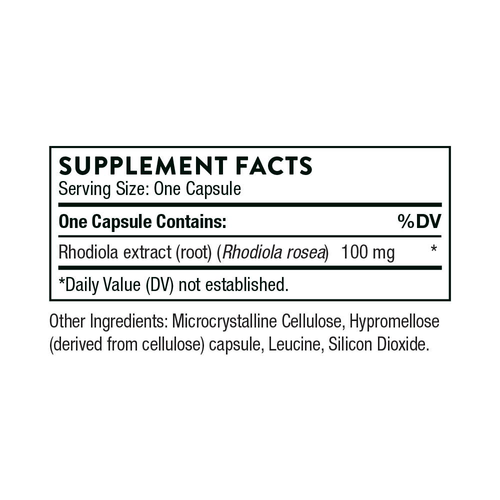 Rhodiola   60 Caps