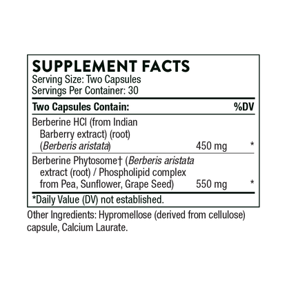 Berberine 500 Mg  60 Caps