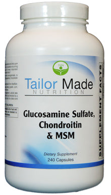 Glucosamine sulfate and Chondroitin sulfate, along with MSM is a combination used to help maintain healthy joints and possibly reduce arthritis pain. Supports connective tissue health and joint comfort. OptiMSM is triple distilled and free of impurities. Vitamin C and Manganese are added for their synergistic effects.