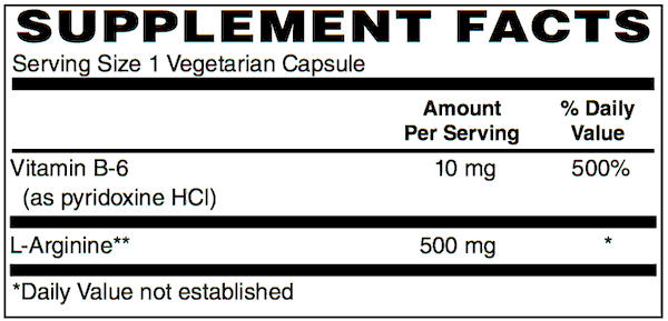 L Arginine 100 Vcaps