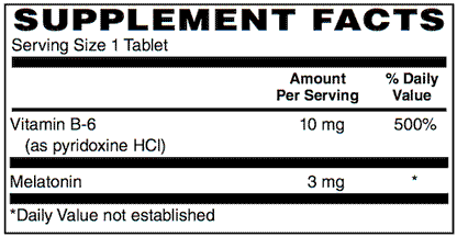 Melatonin 3mg 60 Tabs