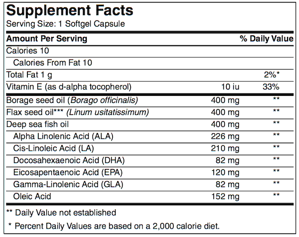 Omega 3  6  9 - 120 Softgels