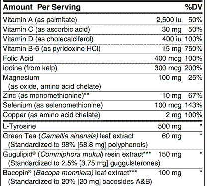 Thyroid Support 60 Vcaps