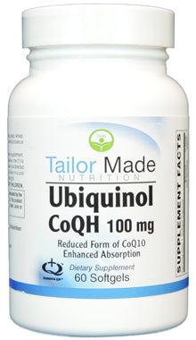 Ubiquinol Co QH 100mg 60 Softgels