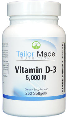 Vitamin D3 5000 IU 250 Softgels